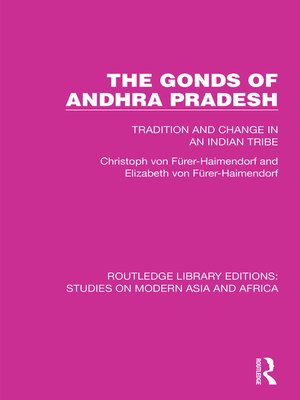 cover image of The Gonds of Andhra Pradesh